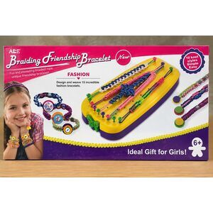 Friendship Bracelet Braiding Kit – New in Box – Ages 6+